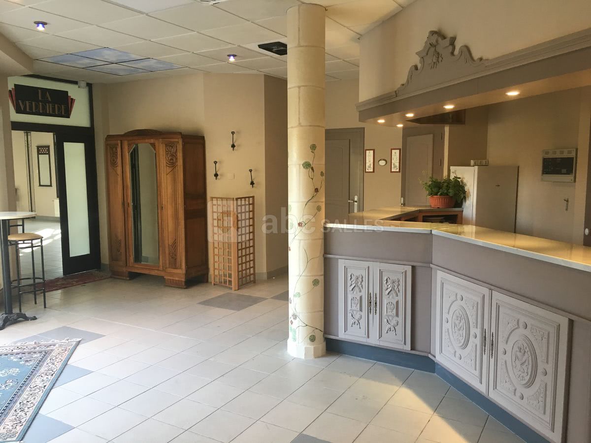 Le bar d'accueil