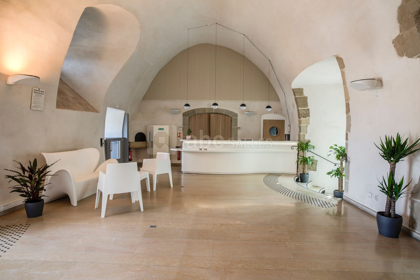 Le Château de Saint-Priest // Espace Accueil + Vestiaire