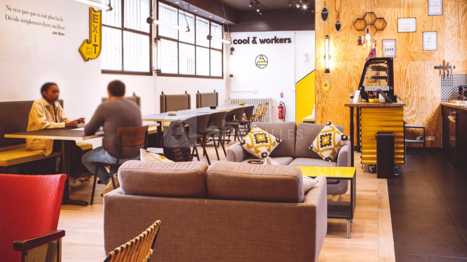 Espace de coworking
