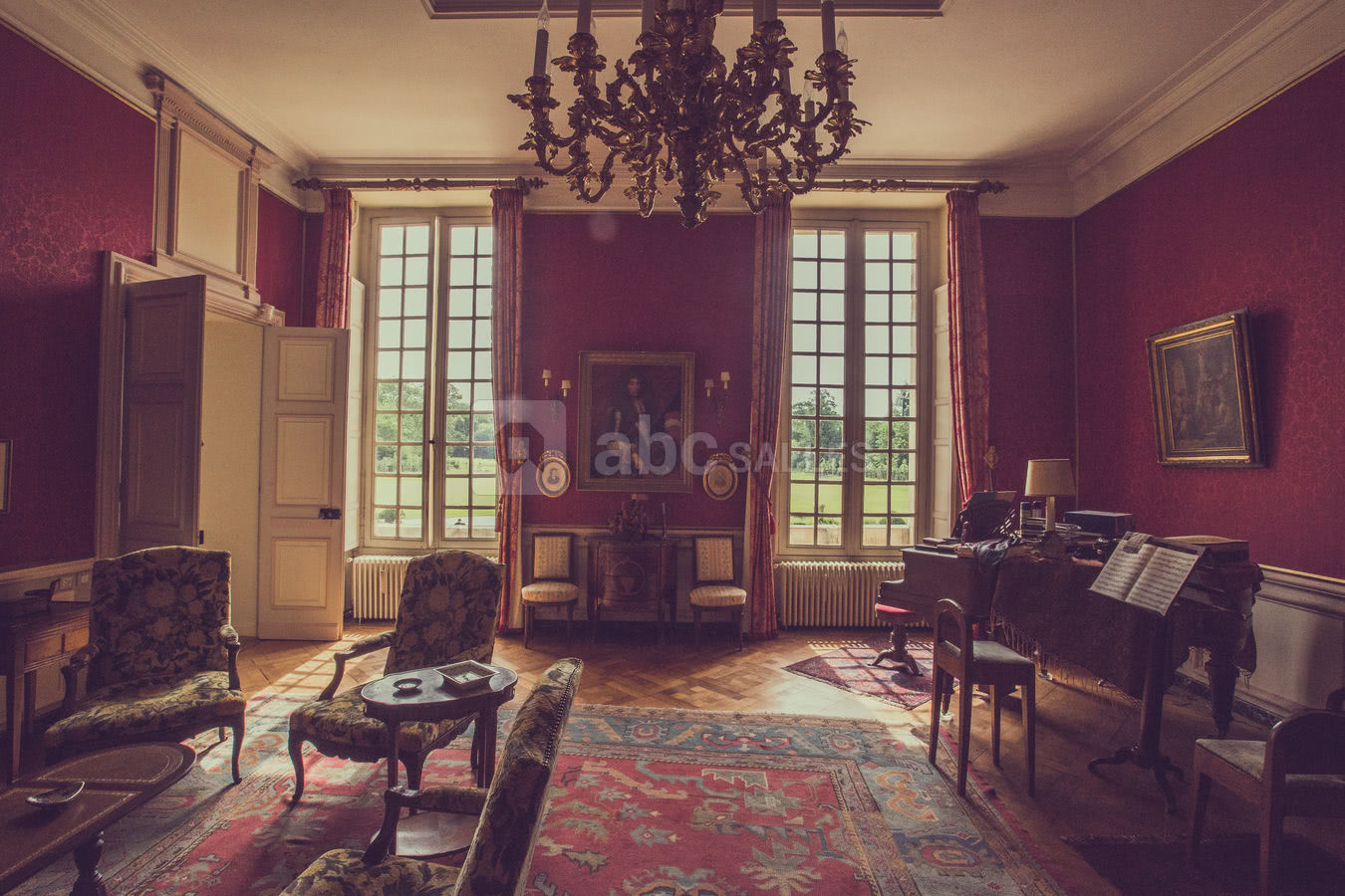 Grand salon - meublé