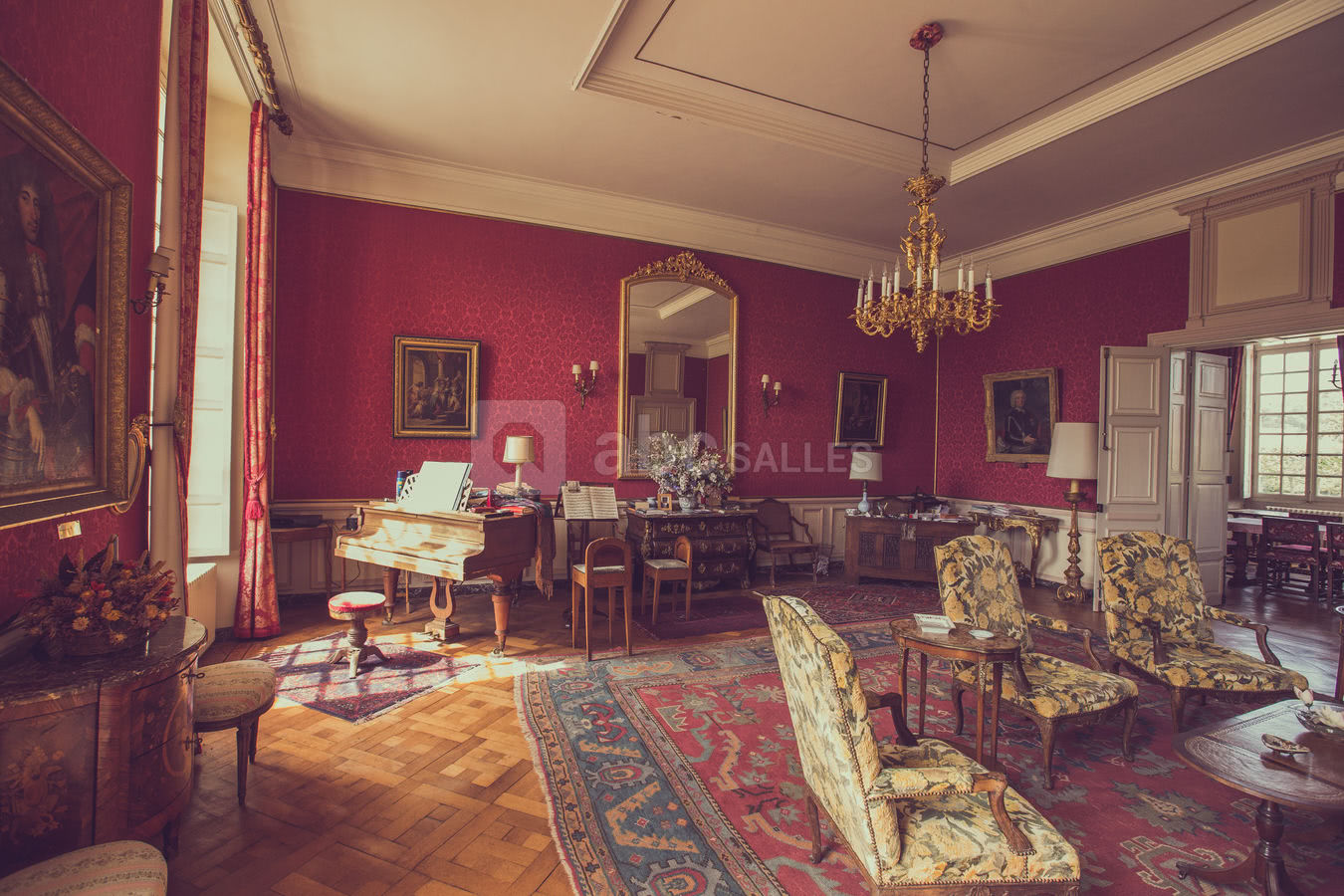 Grand salon - meublé