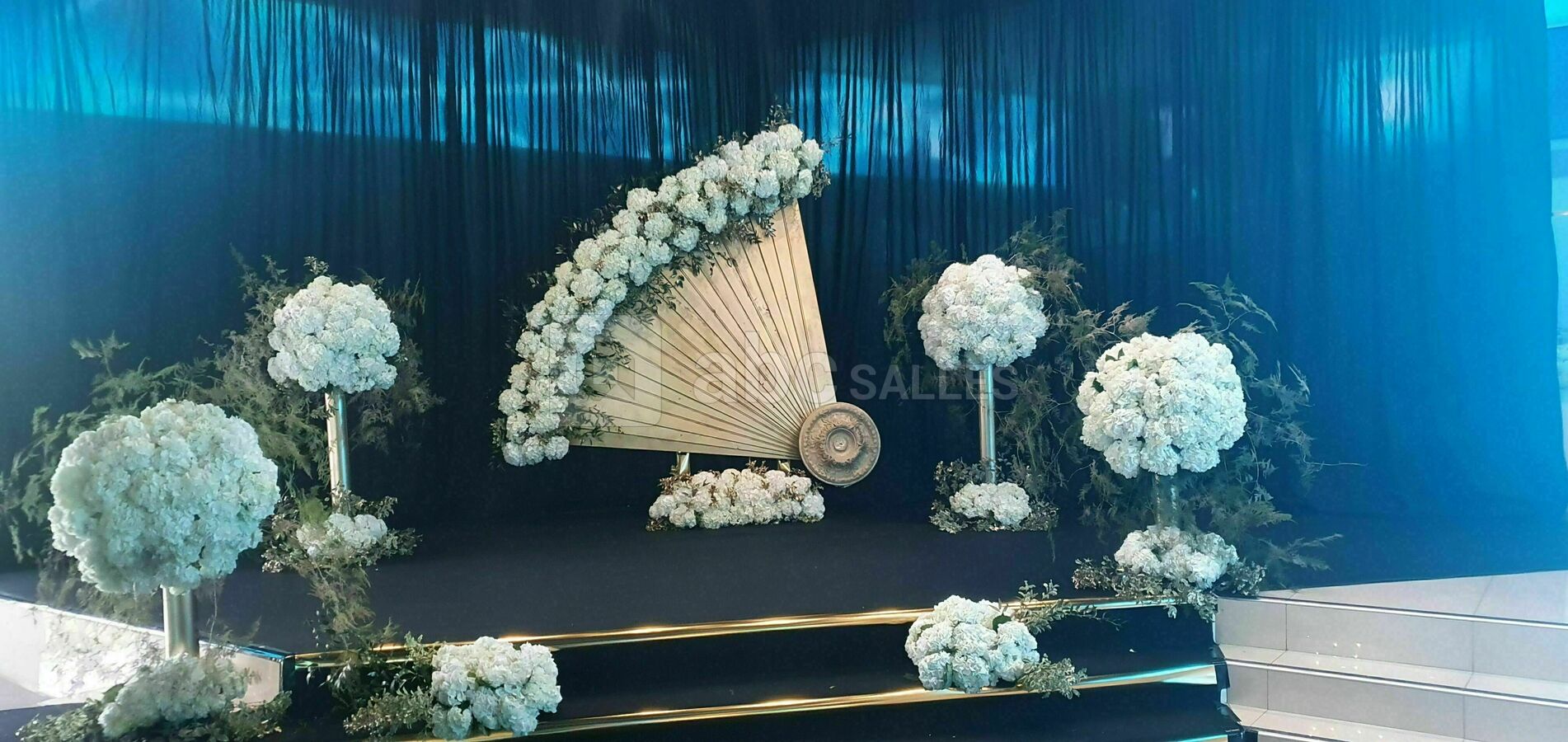Décor eventails