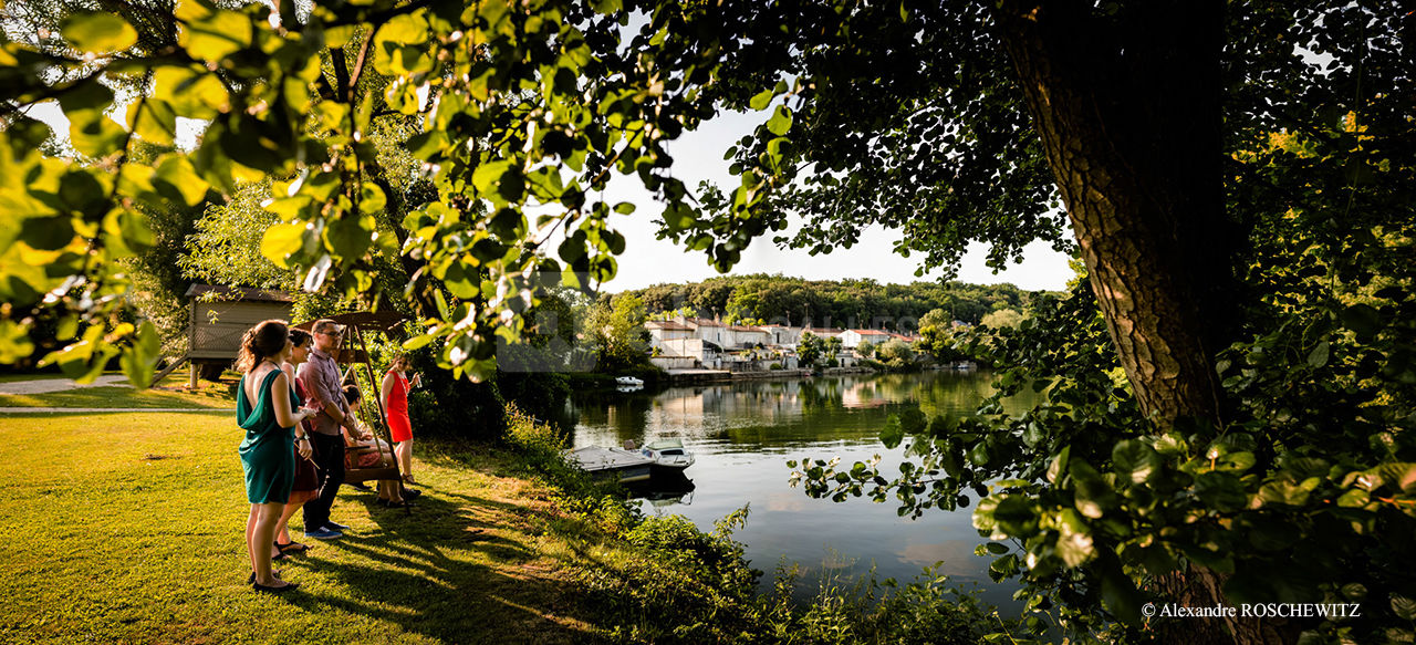 Vue depuis les jardins