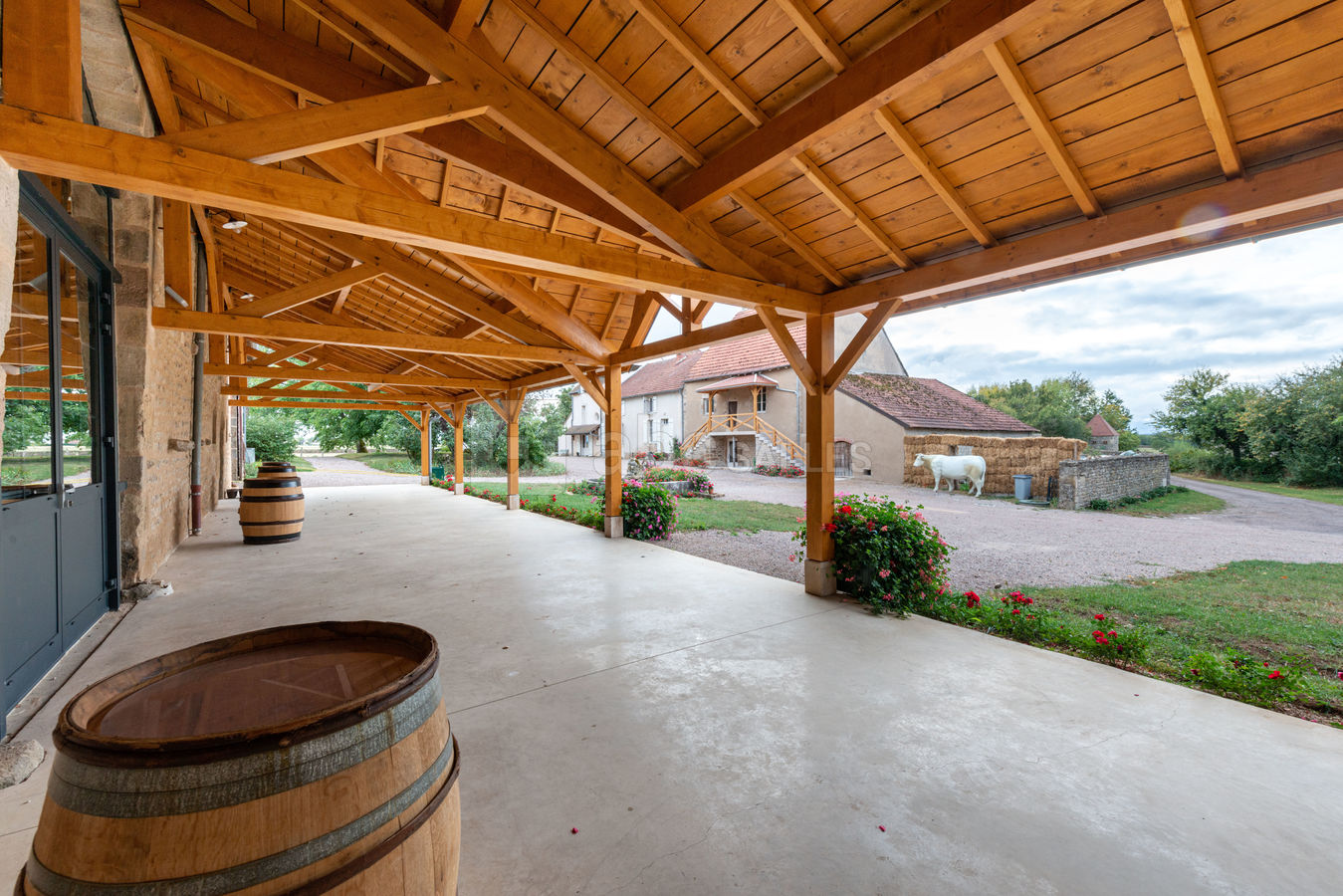 Le auvent de 150m2