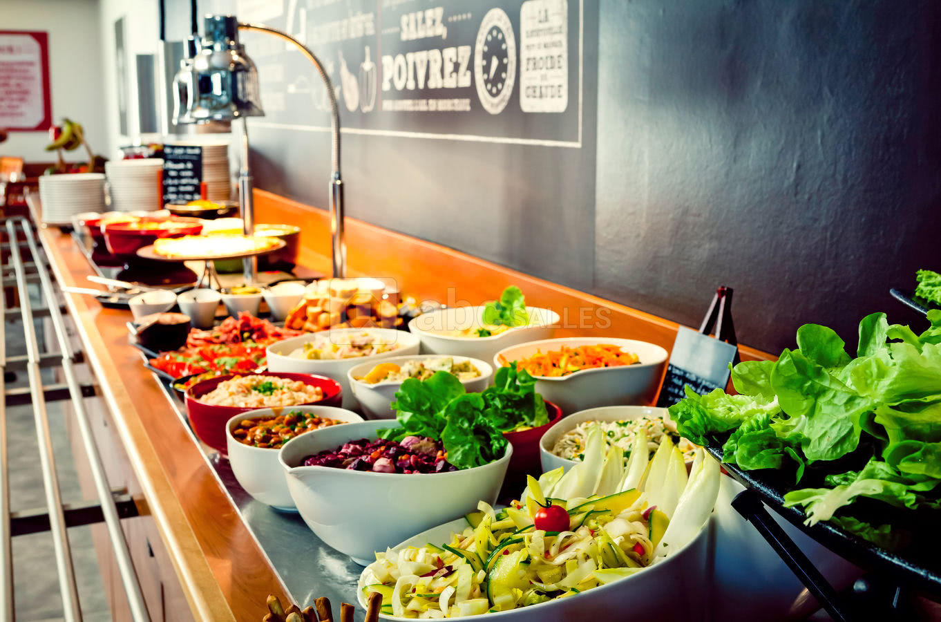 Buffet du restaurant Ibis Kitchen Lyon Est Bron
