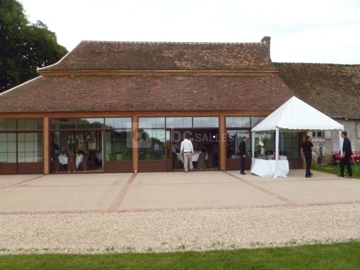 L'orangerie : terrasse