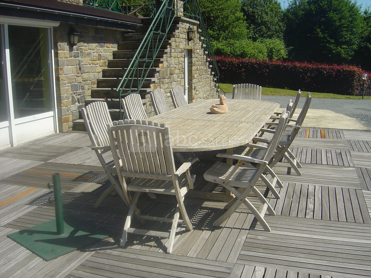 Terrasse au rez de chaussée