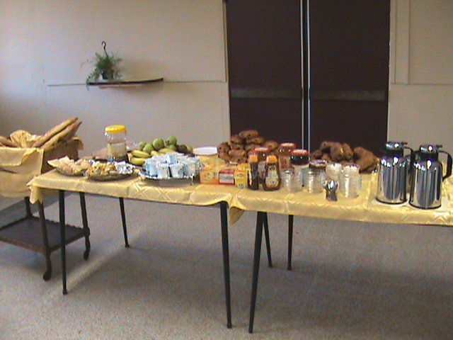 Buffet petit dejeuner