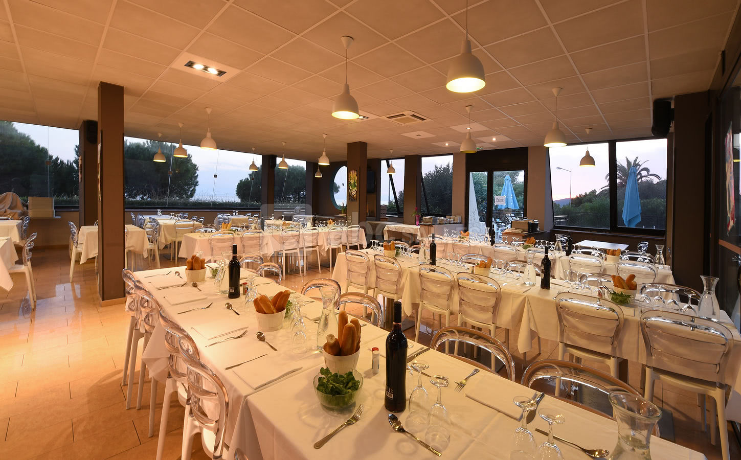 Résidence Les Calanques*** AJACCIO_Corse_repas gorupe