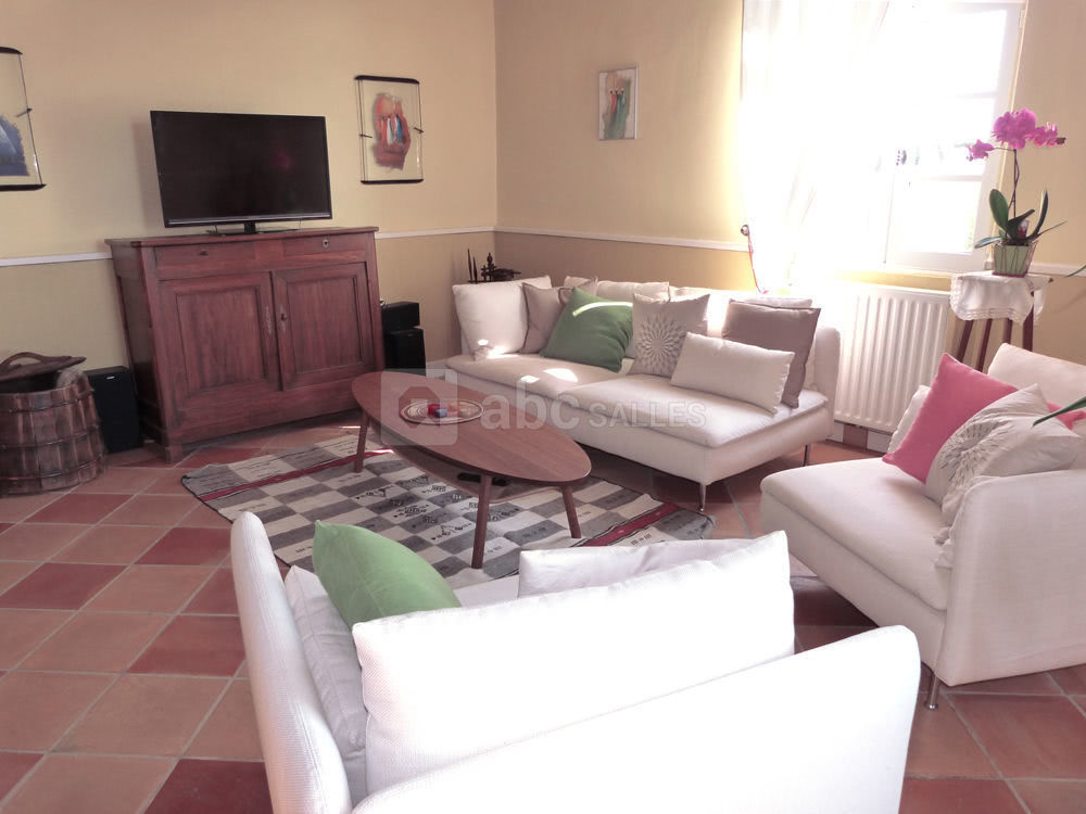 Salon dans la maison d'hôte