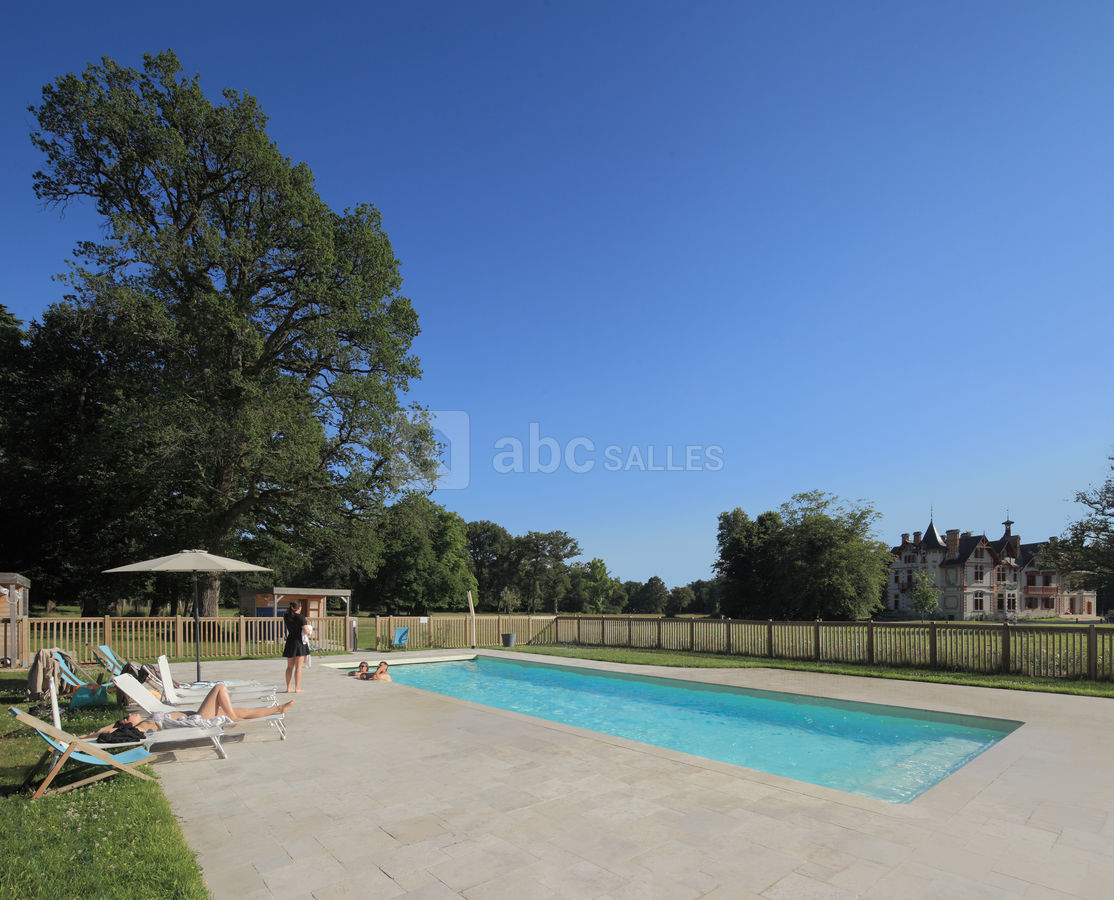 Piscine chauffée en saison