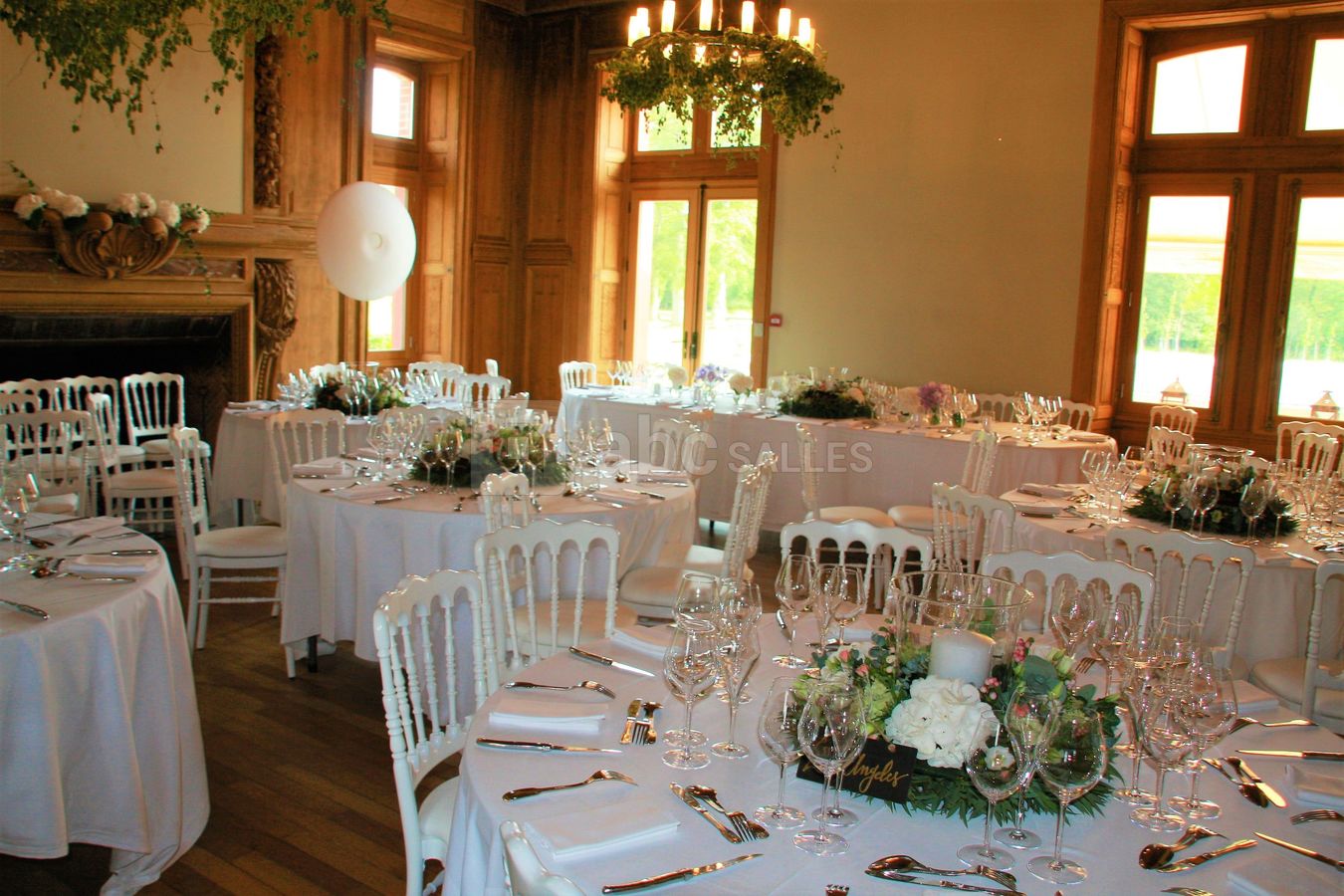 Dîner de mariage dans le salon Berry