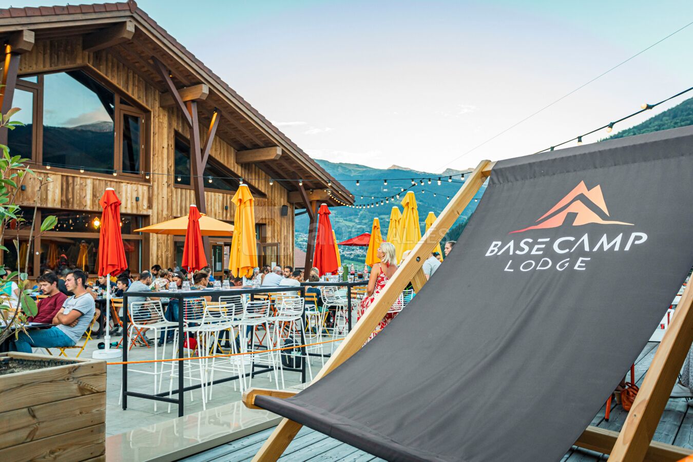 Terrasse restaurant BC7