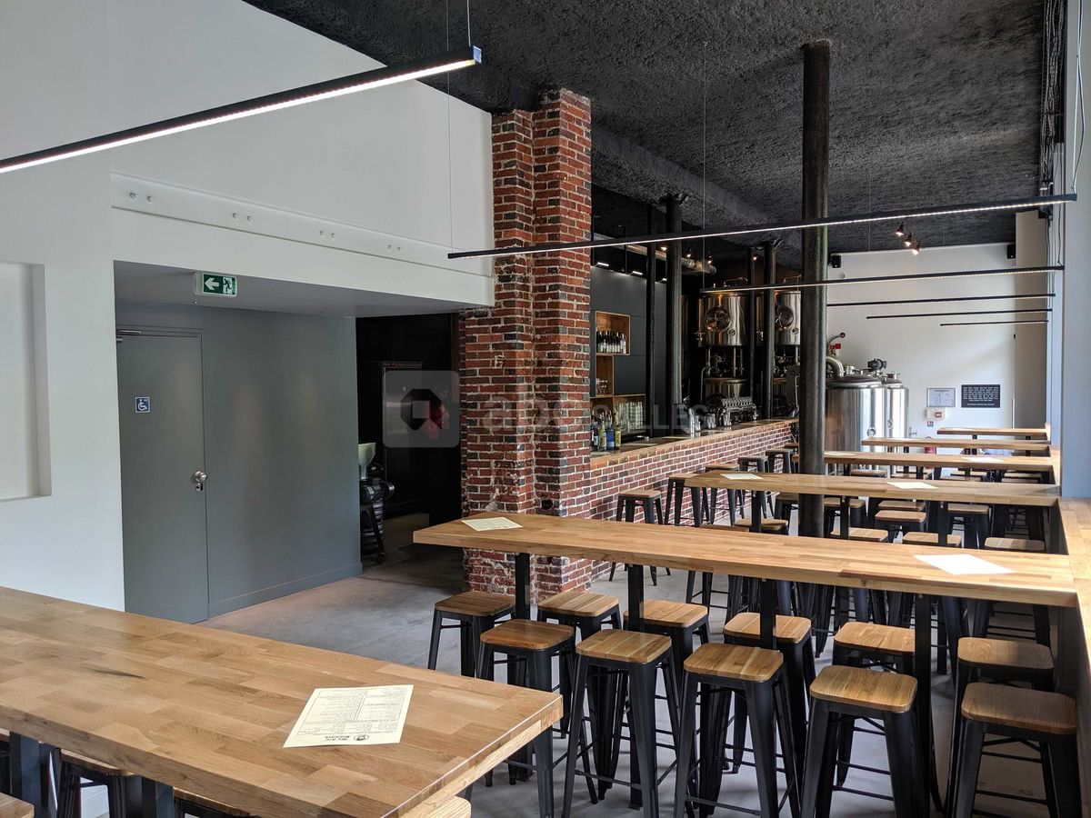 Vue d'ensemble de la salle