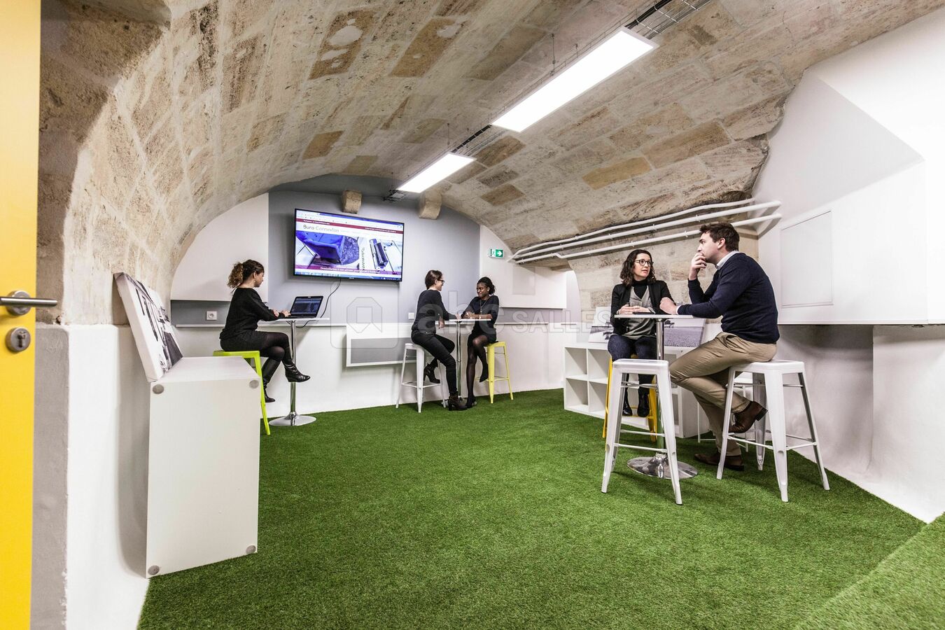 Salle de pause accessible
