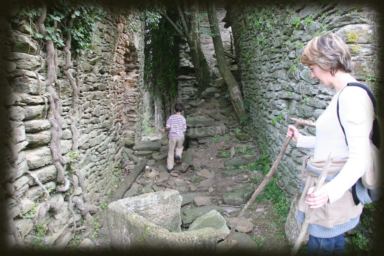 Randonnée aux village abandonné des luminieres