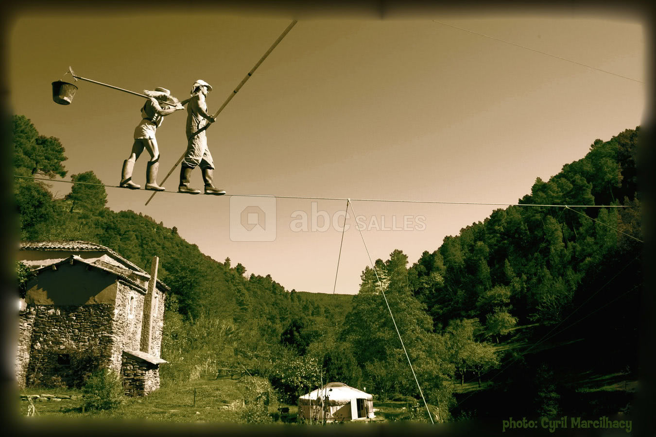 Baptemes funambules : unique en france!