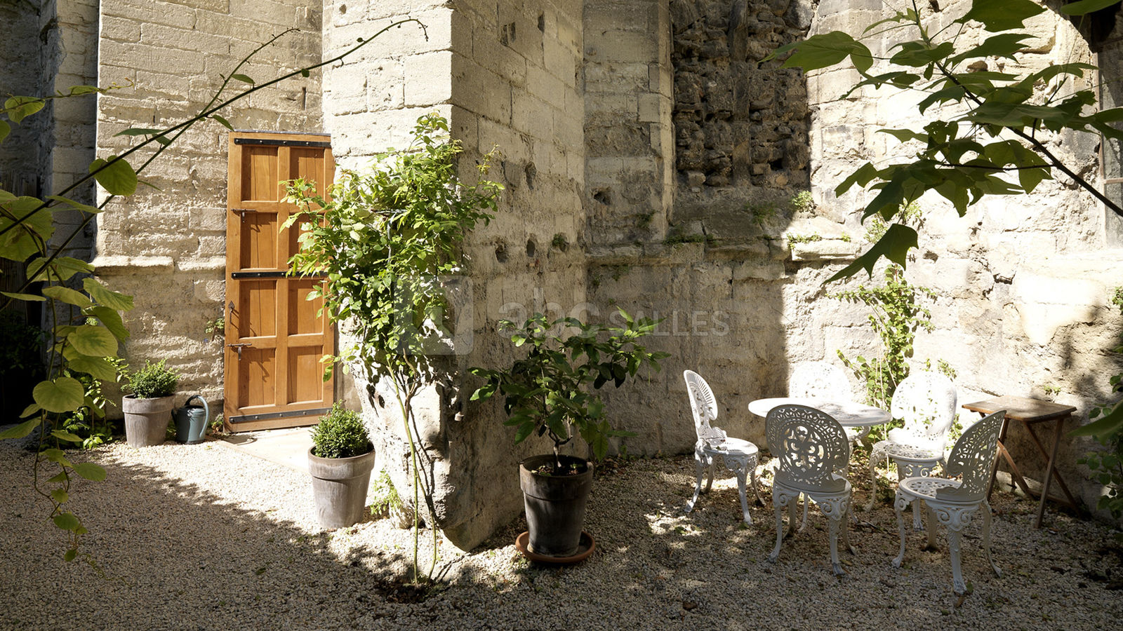 Jardin chapelle