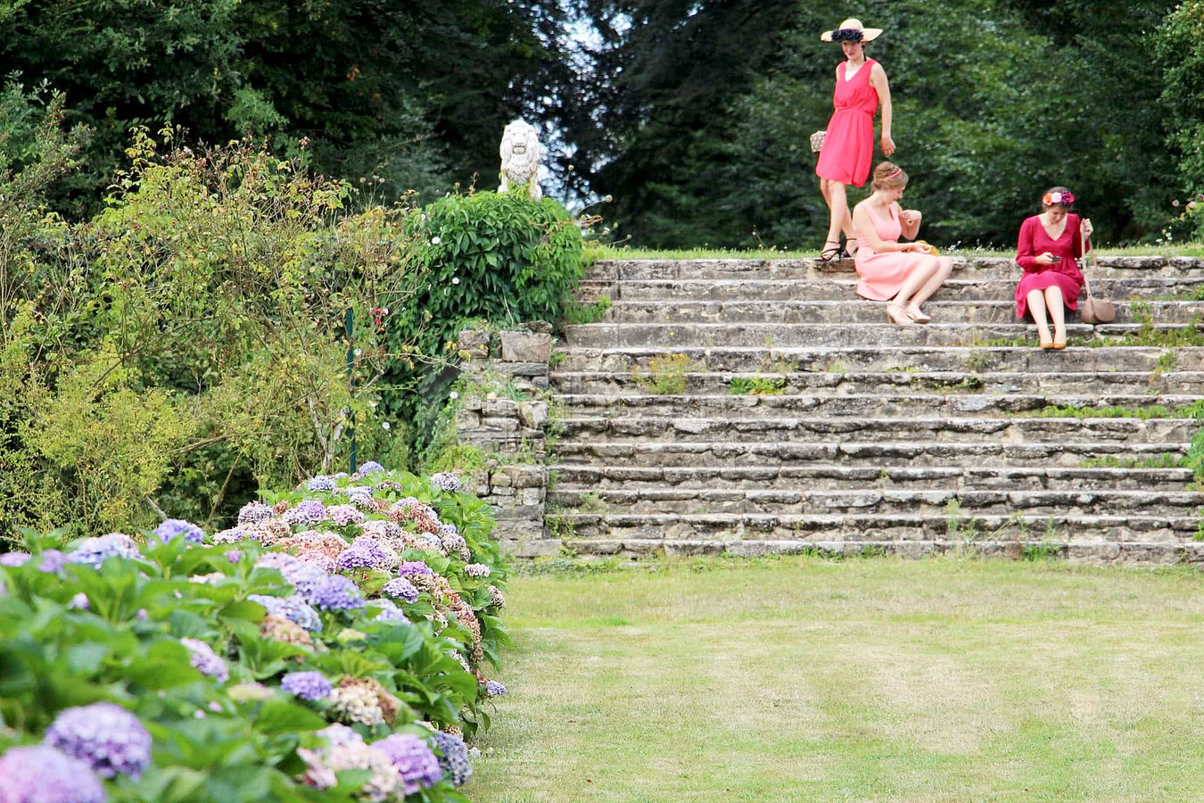 Cocktail dans le parc