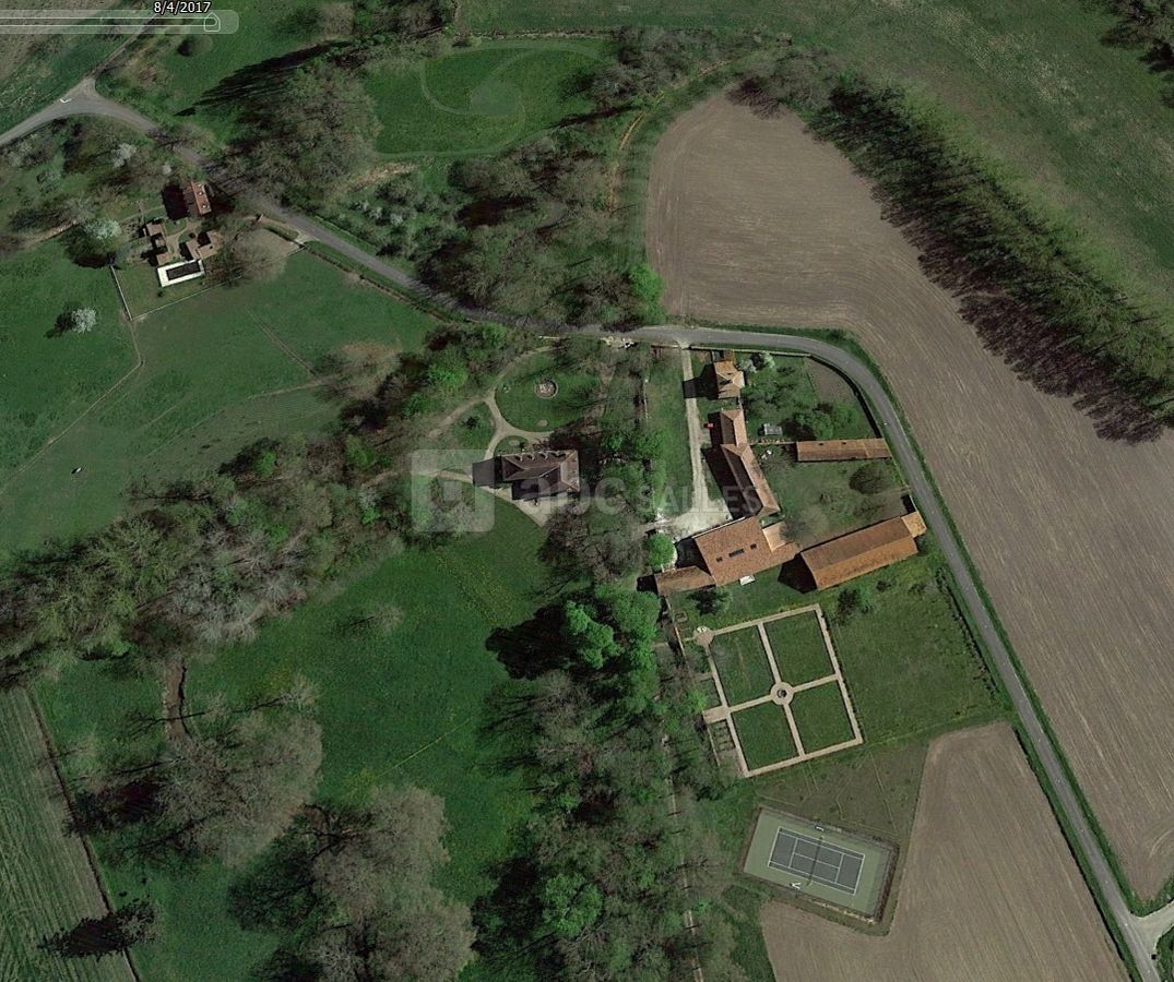 Vue d'avions du domaine