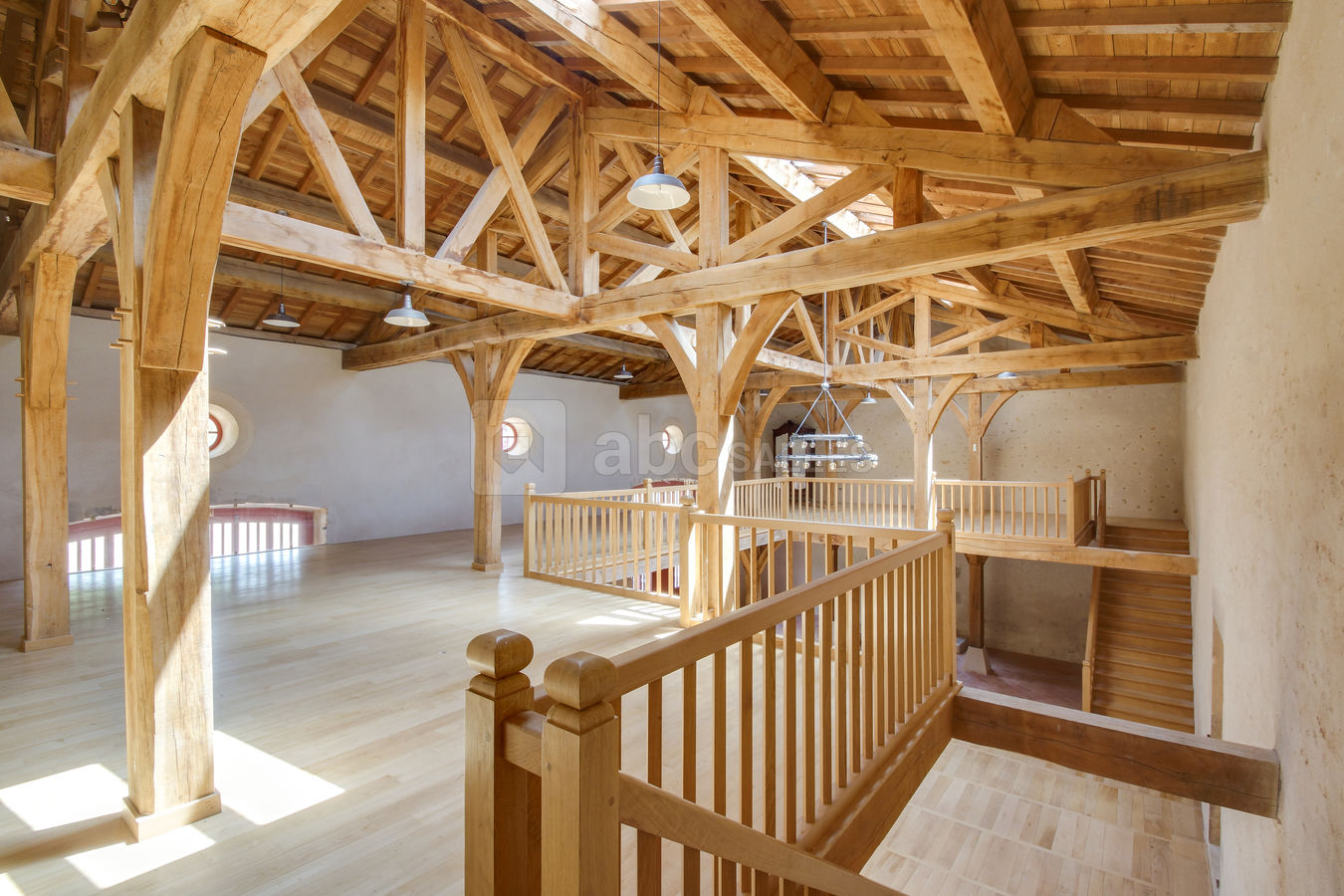 Mezzanine de la salle de réception