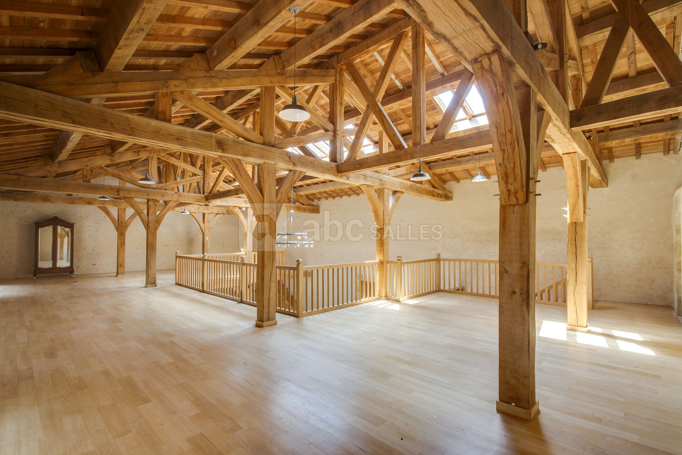 Mezzanine de la salle de réception