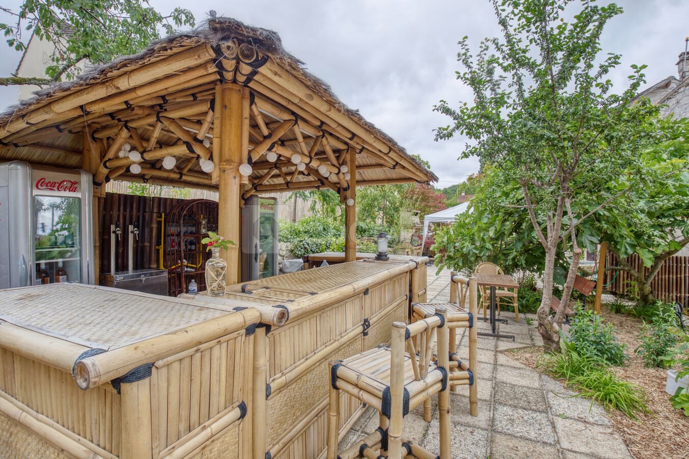 Bar extérieur pour prendre l'apéritif avec vos invités