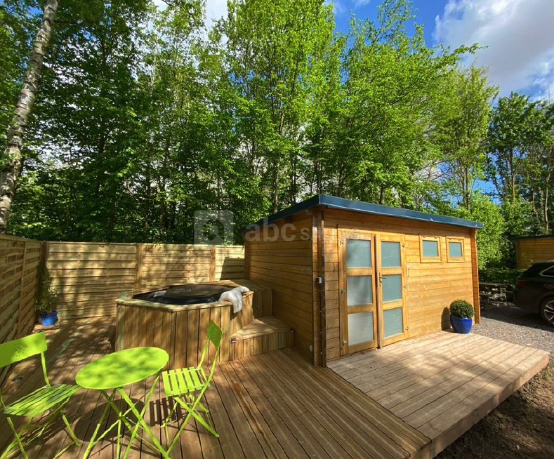 Chalet jacuzzi