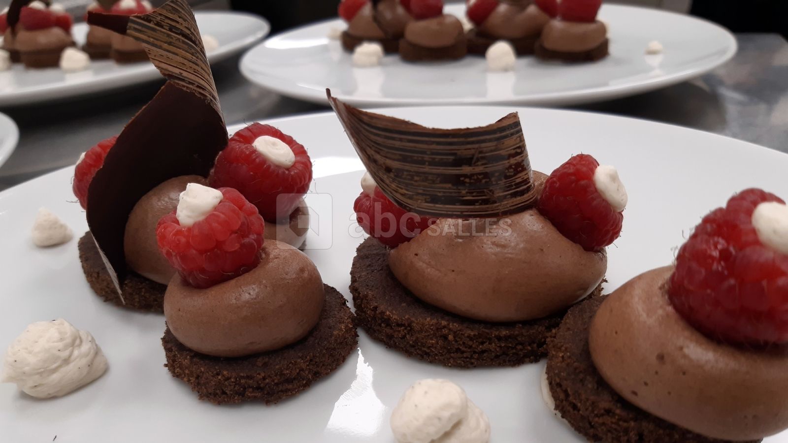 Dessert menu de fête