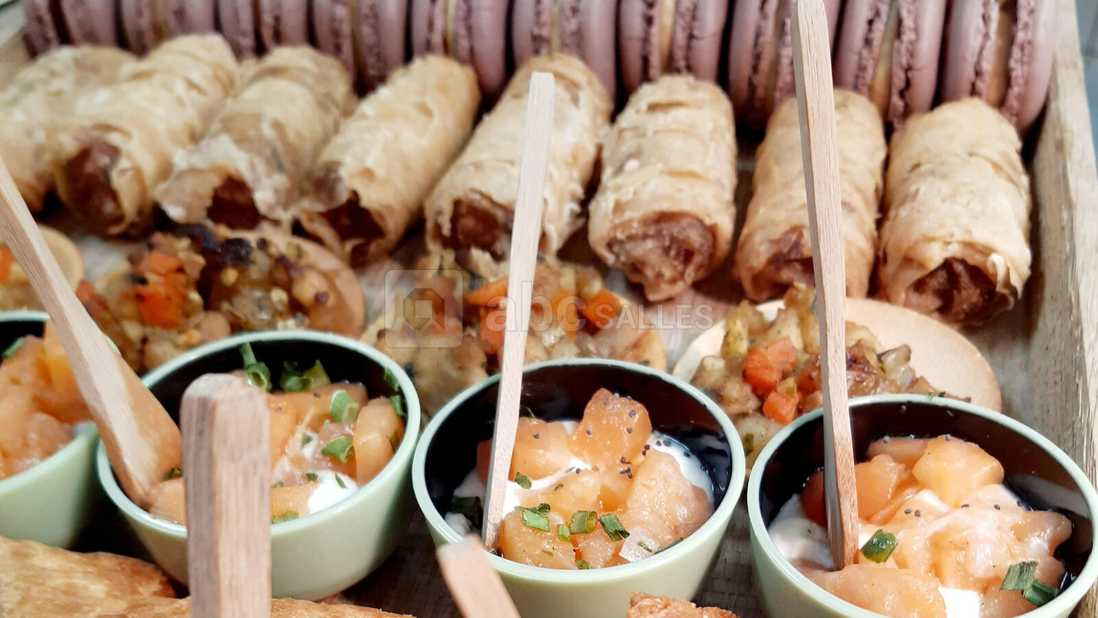 Pièces Cocktails gourmandes salées ou sucrées