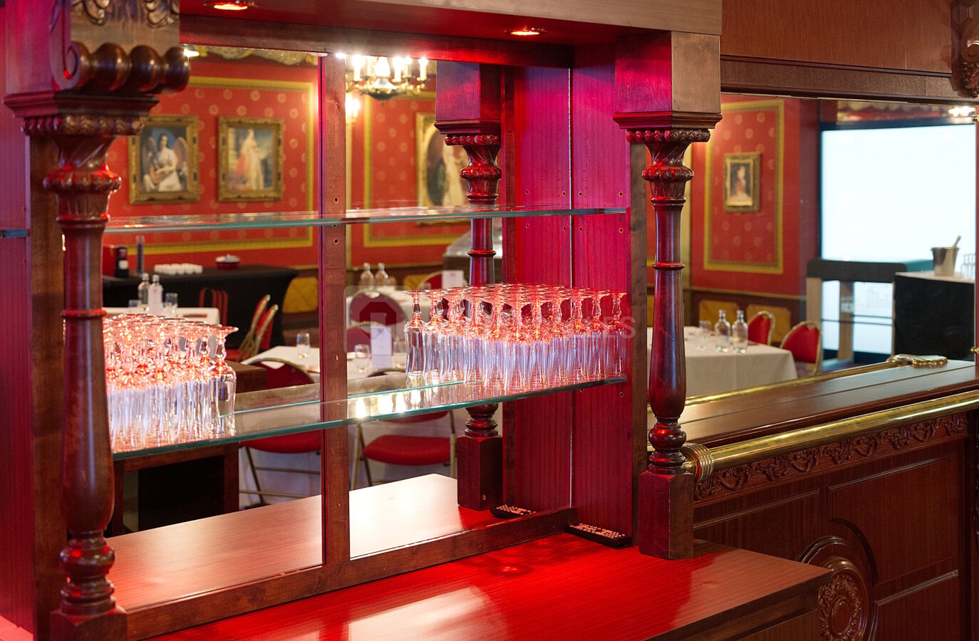 Le bar mis à disposition avec ou sans nos services