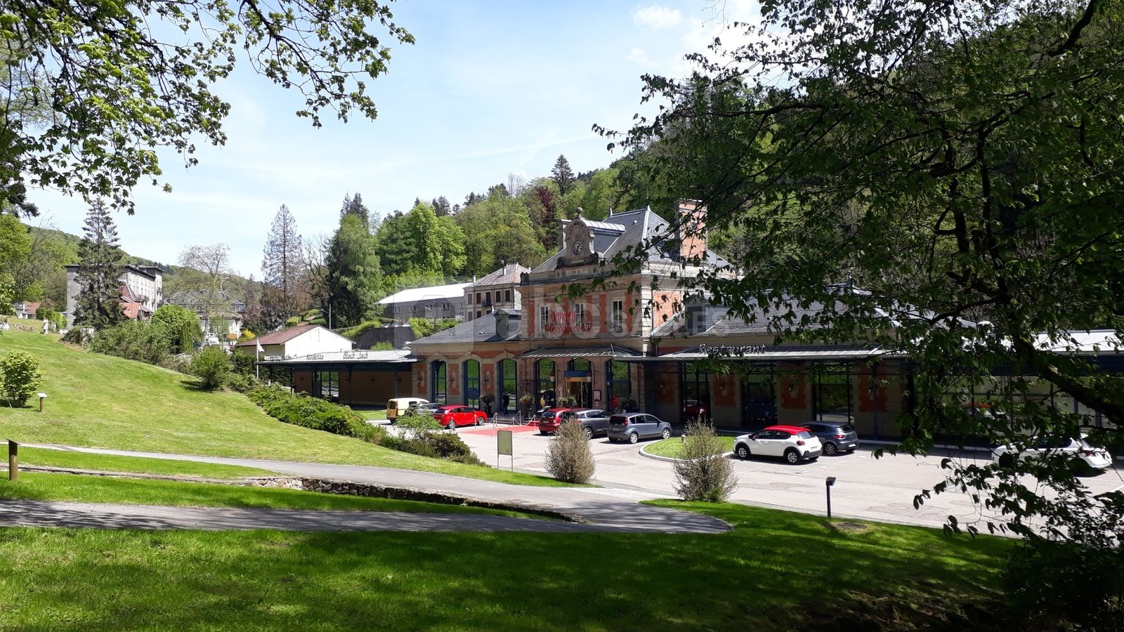 Casino vu du Parc Impérial