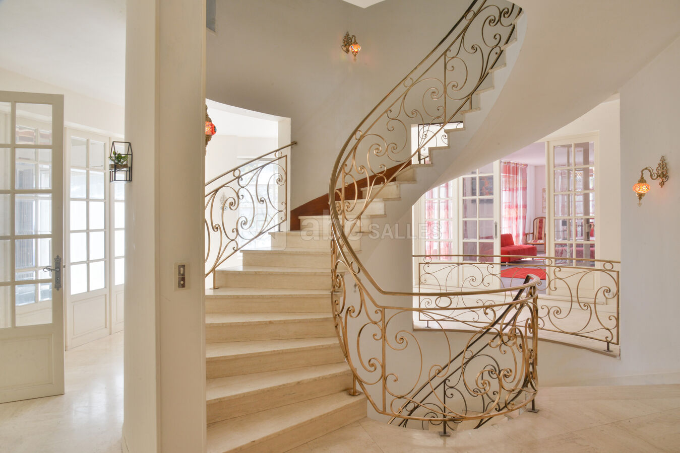 Escalier central