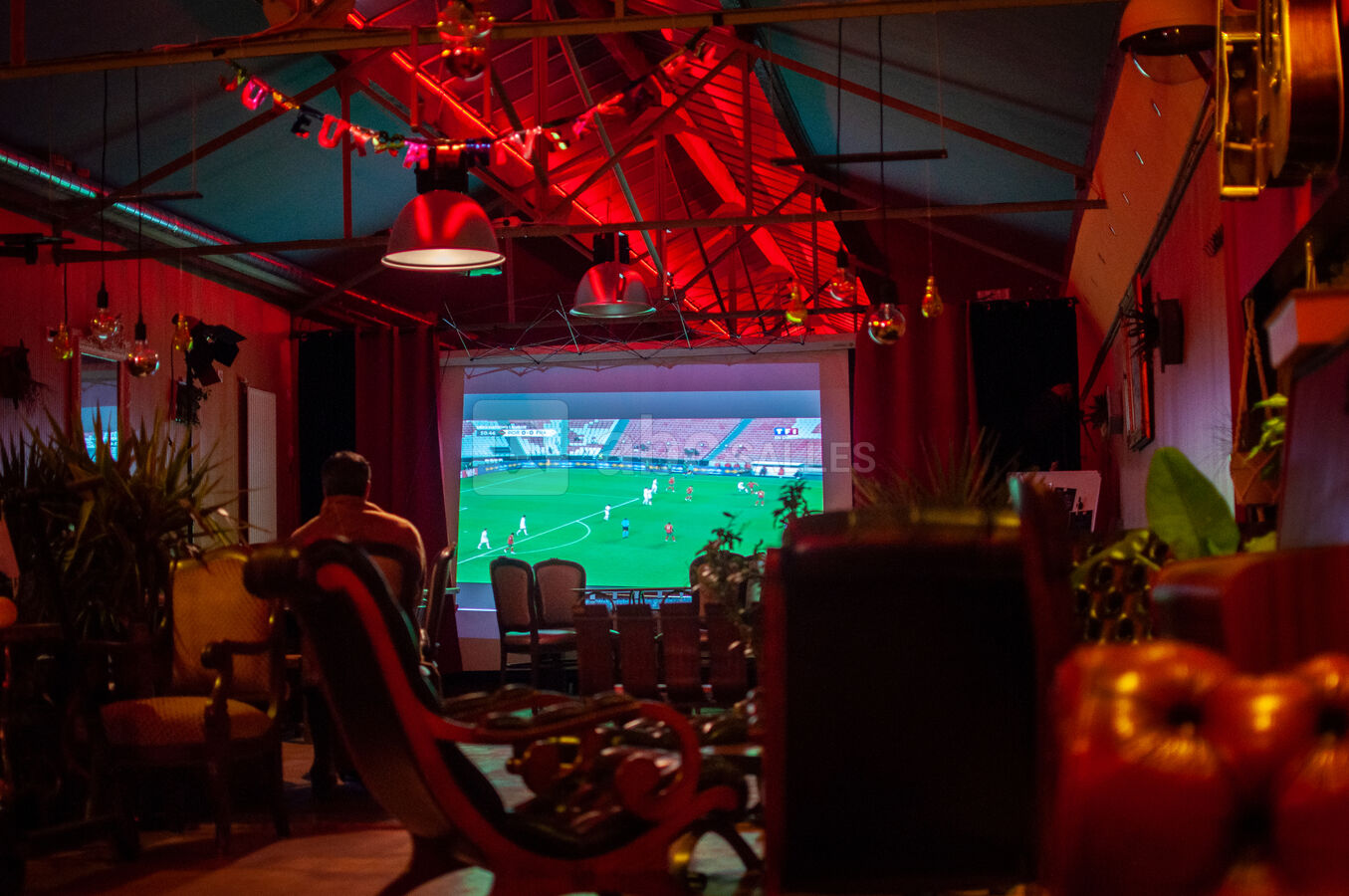 Projection sur écran