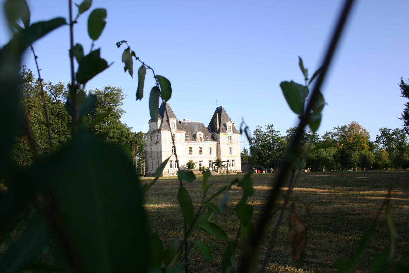 Façade extérieure du Château