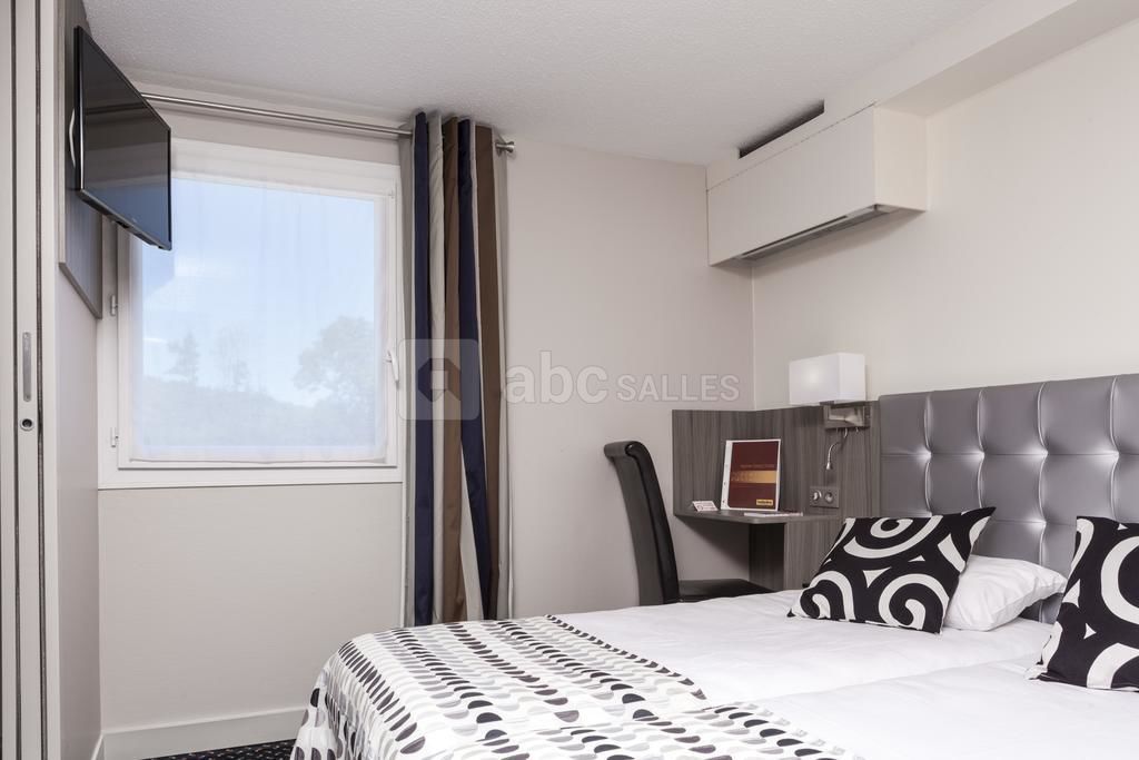 Chambre twin du Brit Hotel Foix