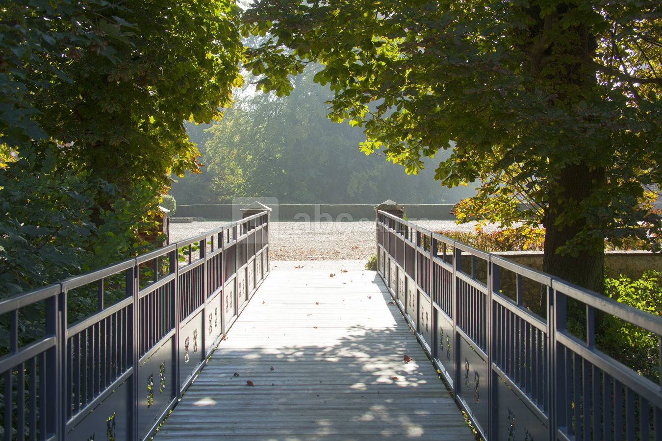 Pont accès cour du château