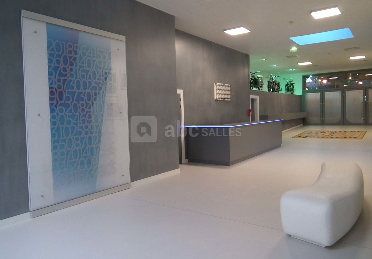 Hall d'accueil de l'espace entreprises