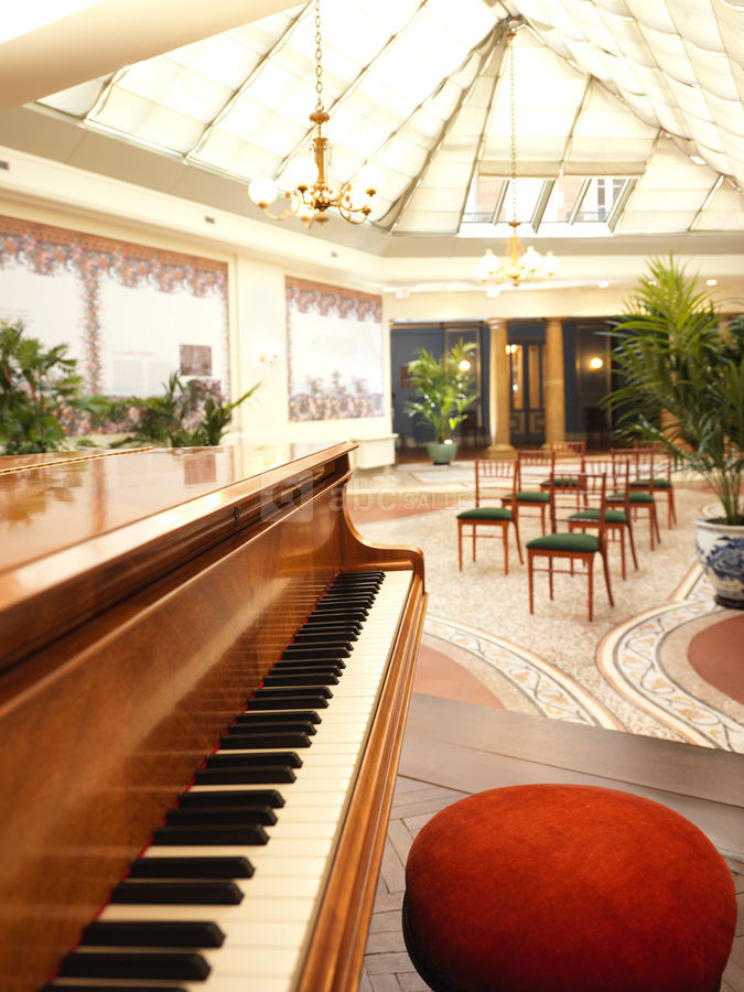 Jardin d'hiver et piano