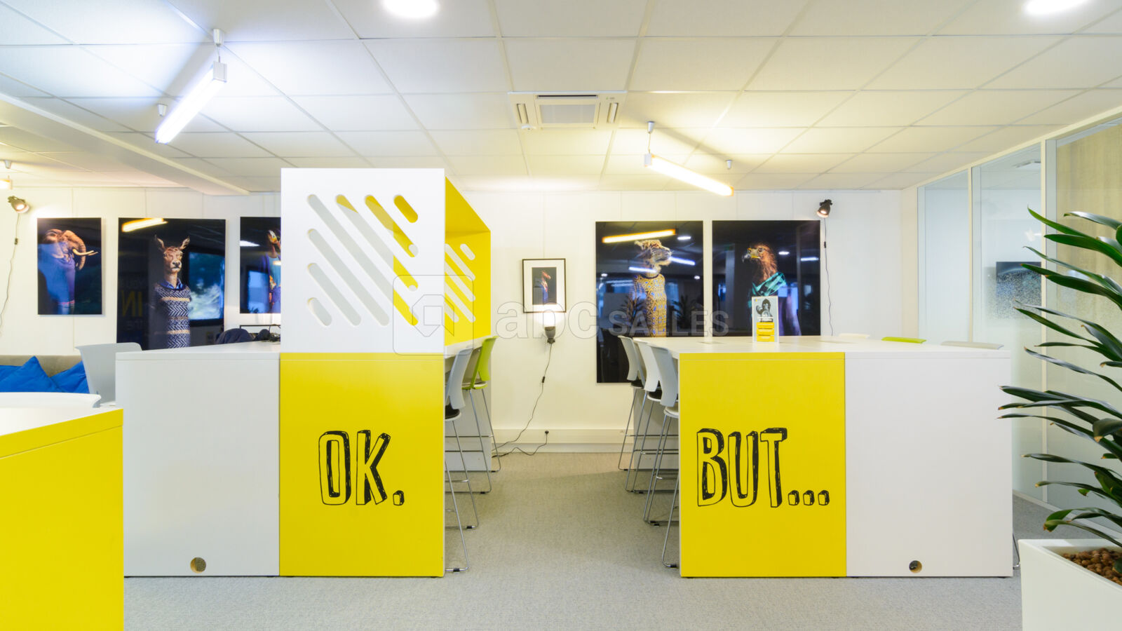 L'espace de coworking