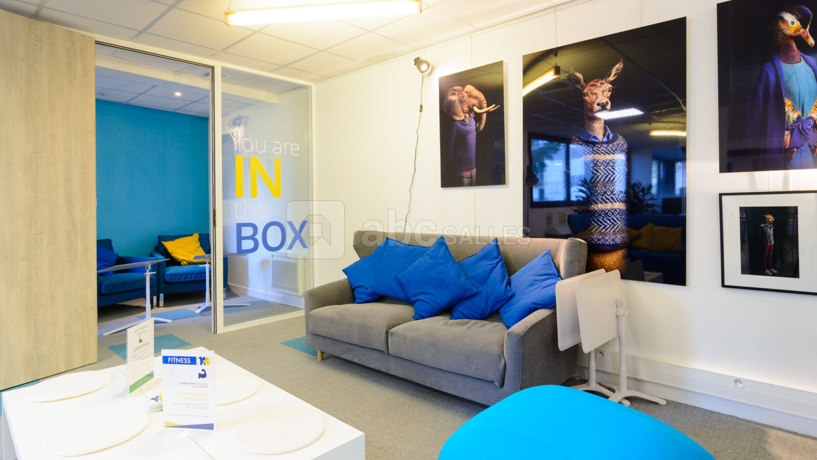 L'espace de coworking