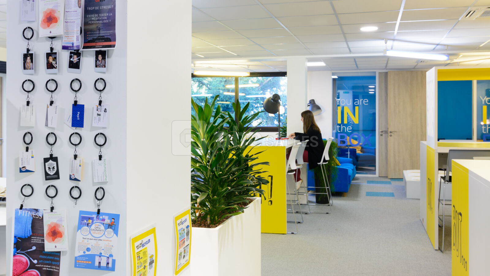 L'espace de coworking