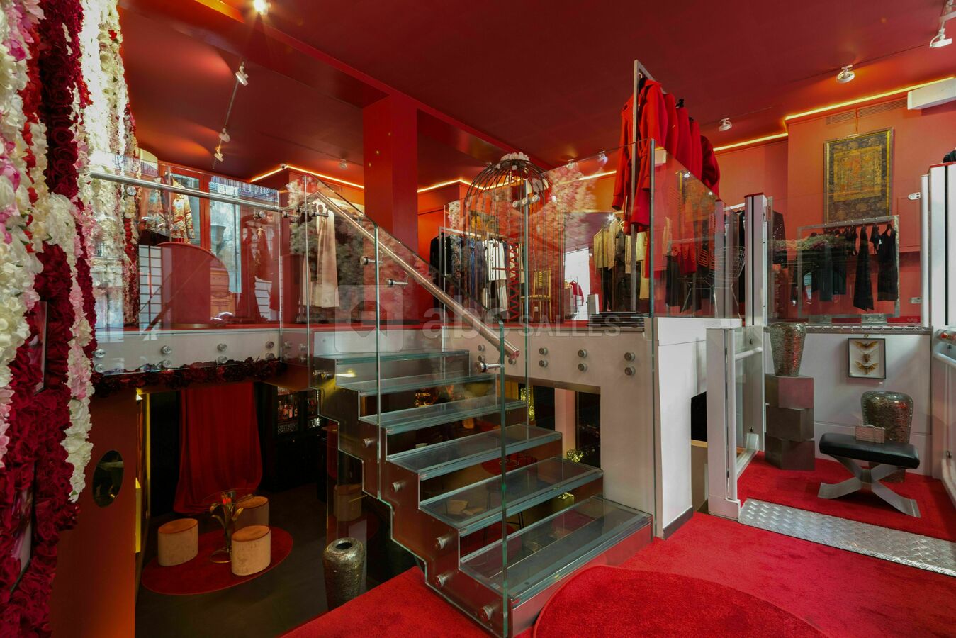 Salon fleuri