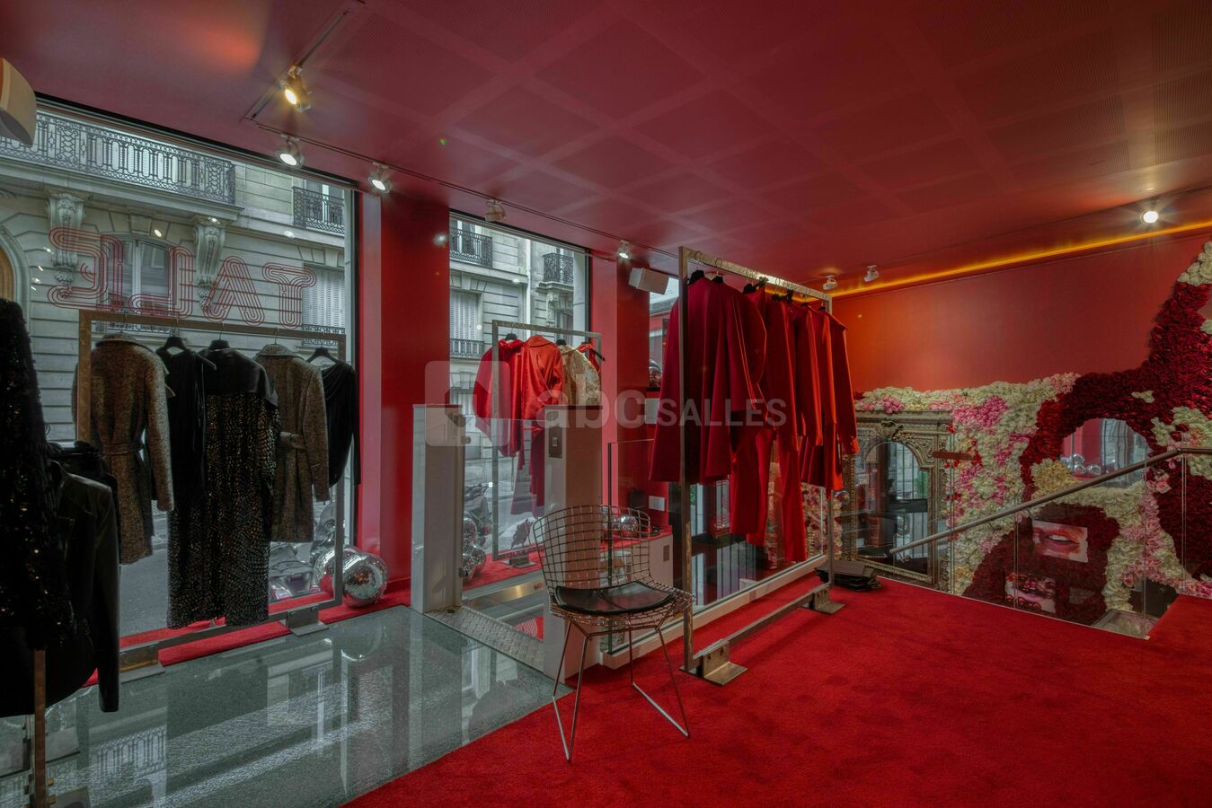 Salon fleuri