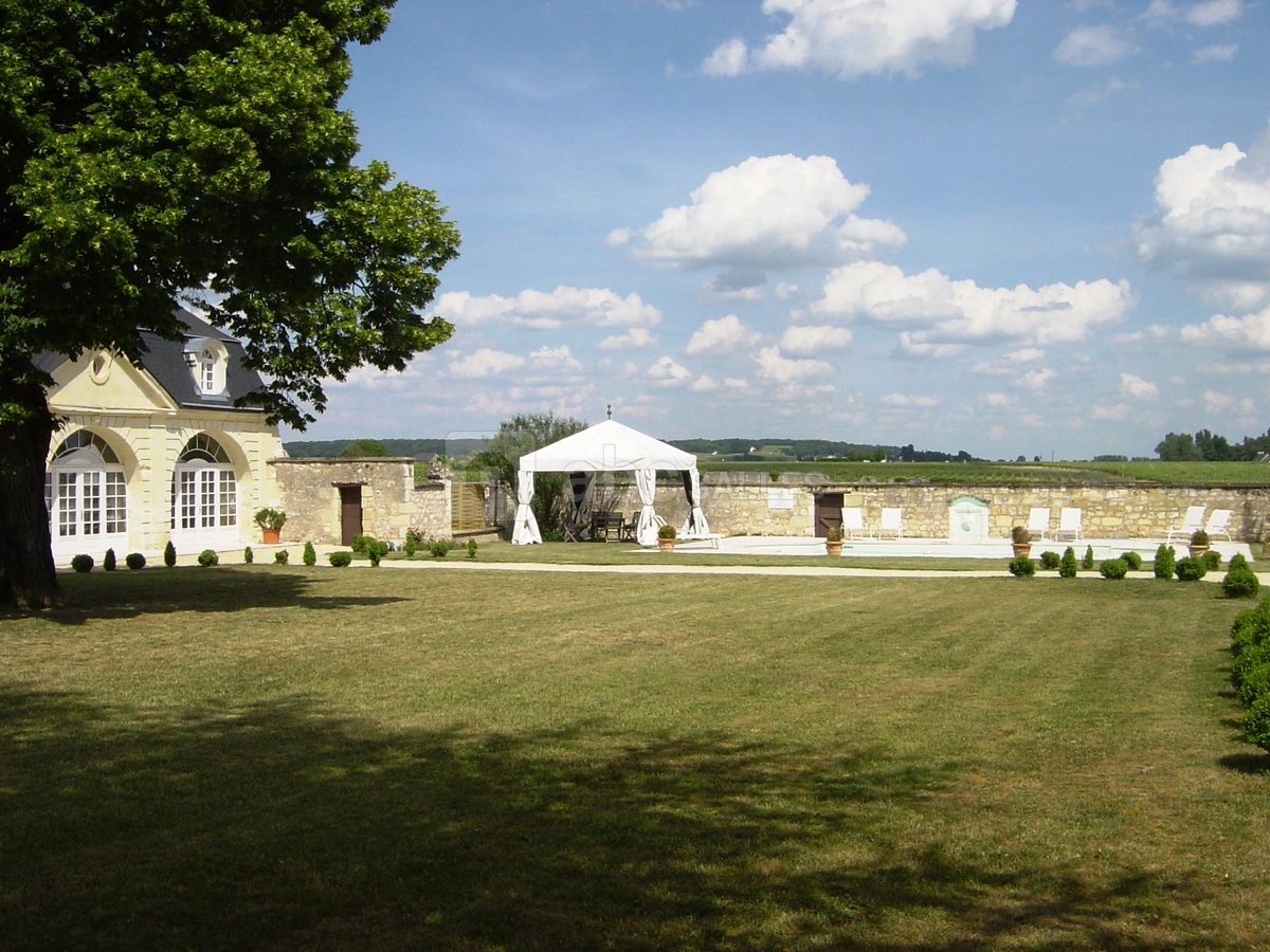 Parc piscine orangerie