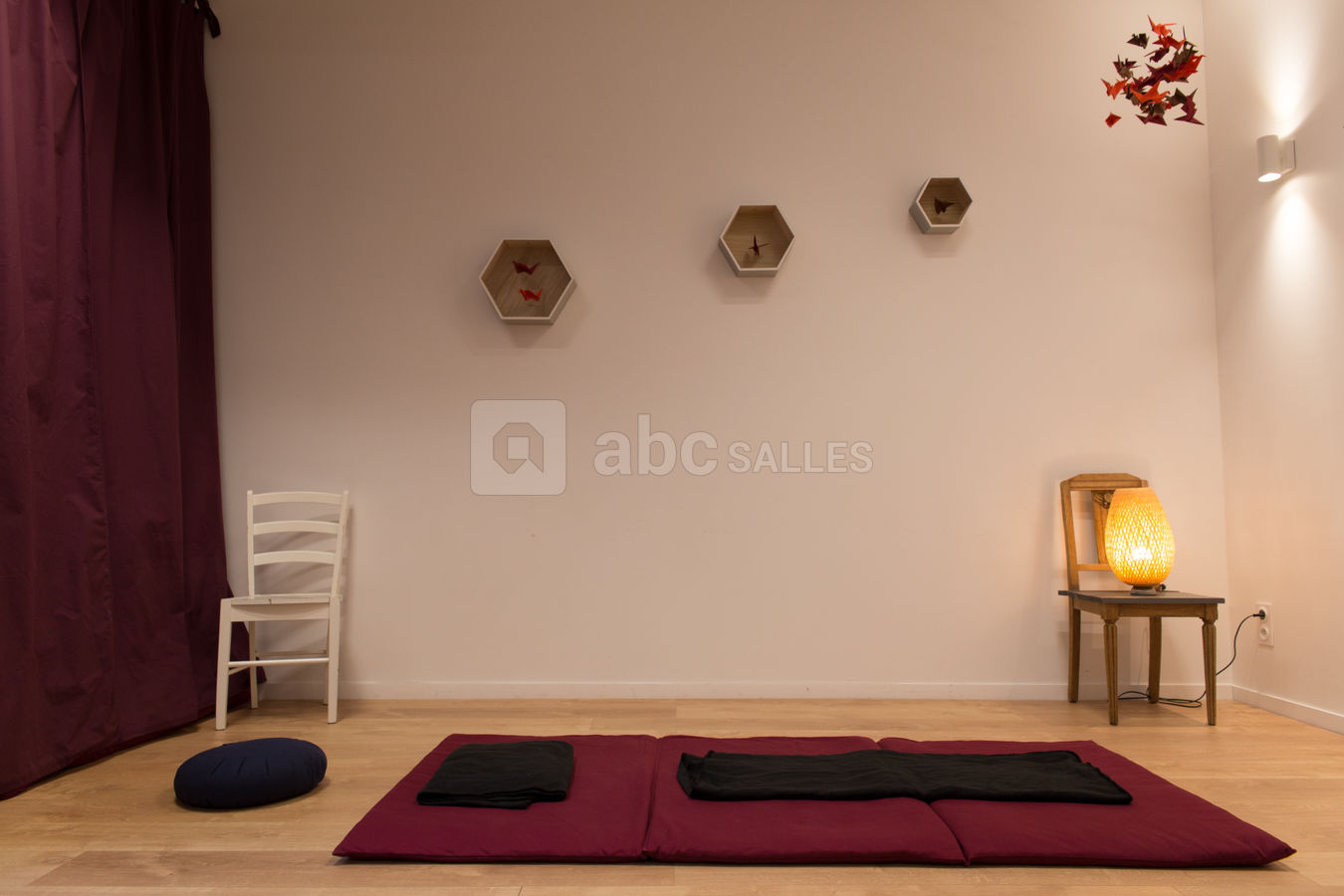 Configuration massage au sol