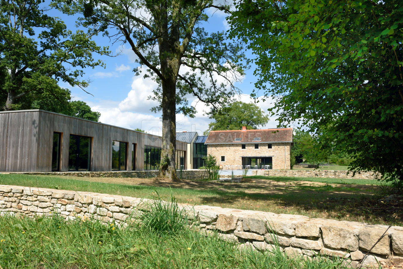 Extérieur de la maison d'hôtes