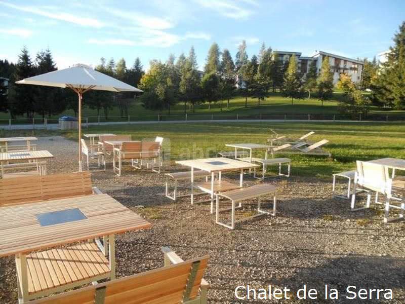 Terrasse - chalet de la serra
