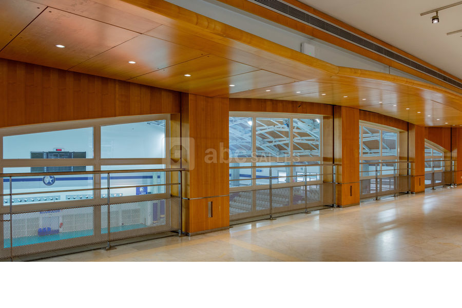 Salle de presse - vue sur salle Charpy