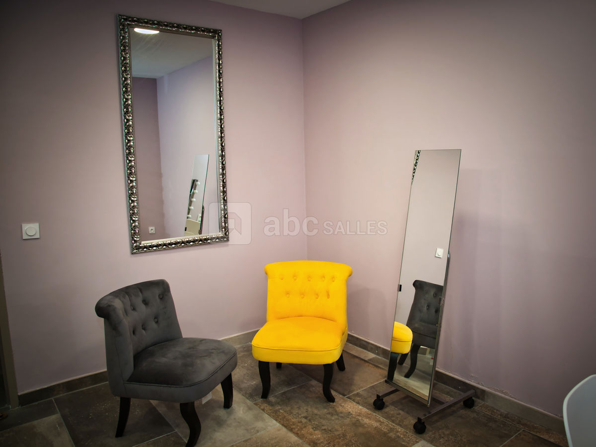 Le dressing-room de la mariée